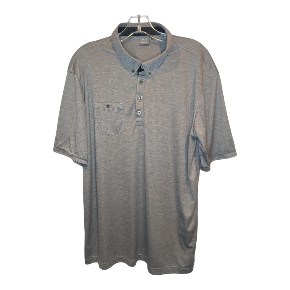 Ping Sensorcool grey golf polo.  Men's size XXL.